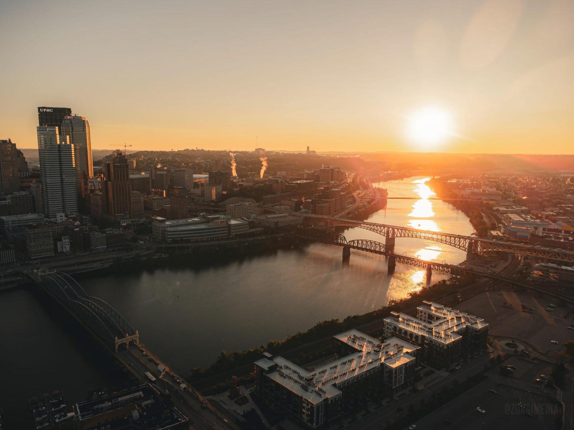 Apartmán The Peak Mt Washington - Large 2Bd Apt W A View Pittsburgh Exteriér fotografie